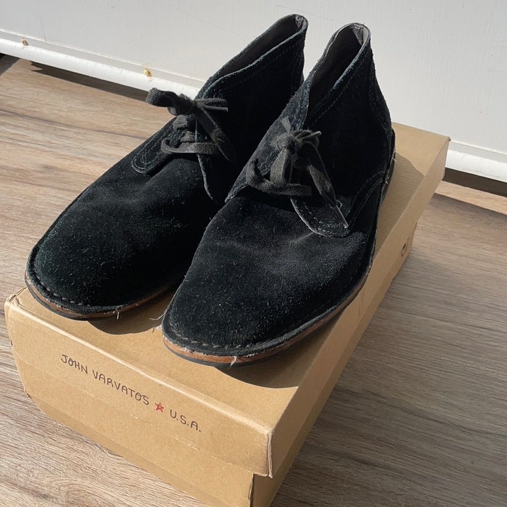 John Varvatos Men Star Hip Chulka boot shoes black